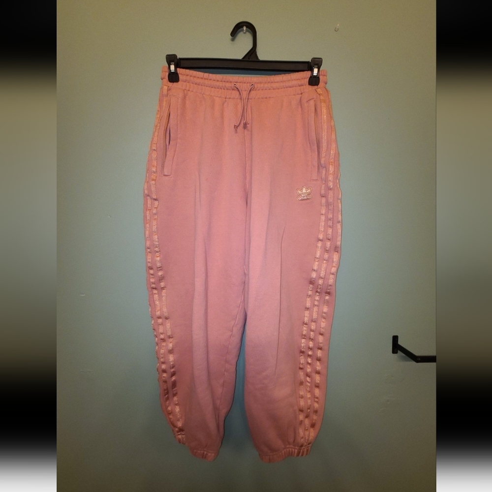 Adidas Pink Jogger Pants